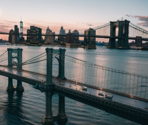 The Brooklyn Bridge, a popular sightseeing tour destination in Brooklyn, NY